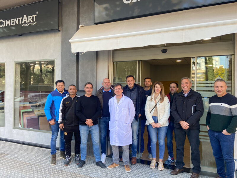 Curso de aplicación microcemento